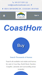 Mobile Screenshot of coasthomesforsale.com